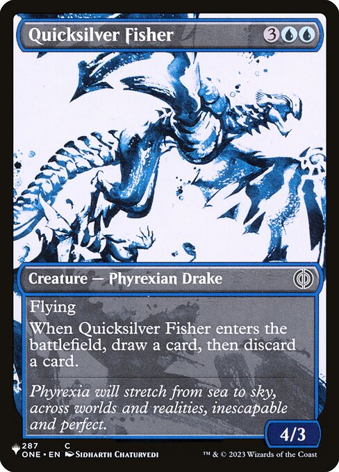 Quicksilver Fisher - The List Reprints