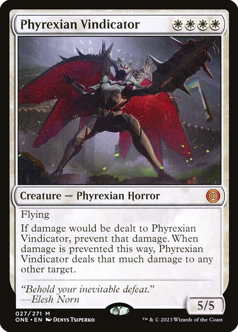 Phyrexian Vindicator - Phyrexia: All Will Be One