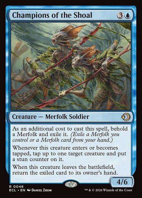 Champions of the Shoal (Foil) - Lorwyn Eclipsed