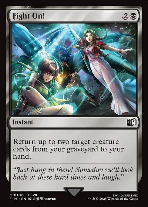 Fight On! (Foil) - FINAL FANTASY