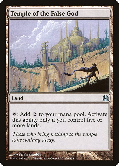 Temple of the False God - Commander