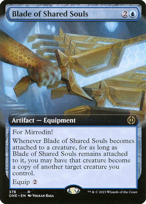 Blade of Shared Souls (Extended Art) - Phyrexia: All Will Be One