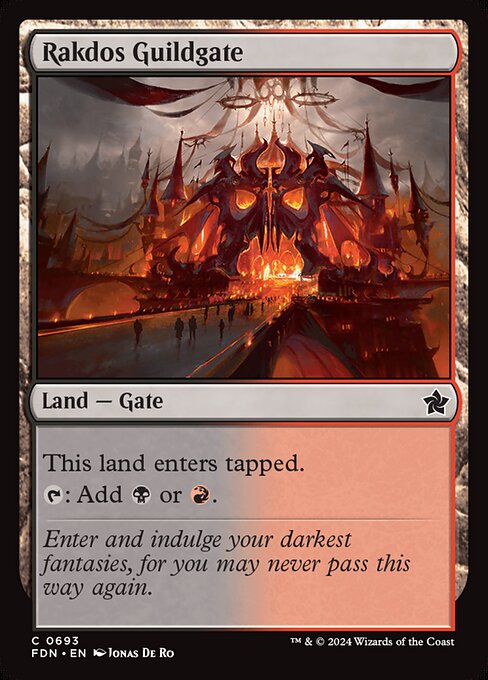 Rakdos Guildgate (Foil) - Ravnica Remastered