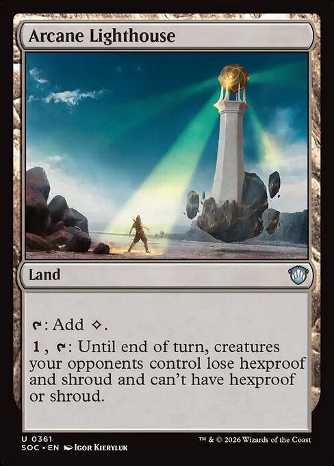 Arcane Lighthouse - Commander: Secrets of Strixhaven