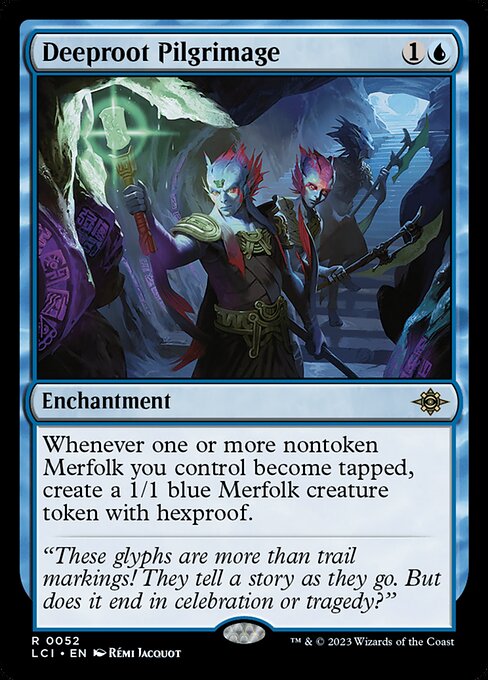 Deeproot Pilgrimage (Foil) - The Lost Caverns of Ixalan
