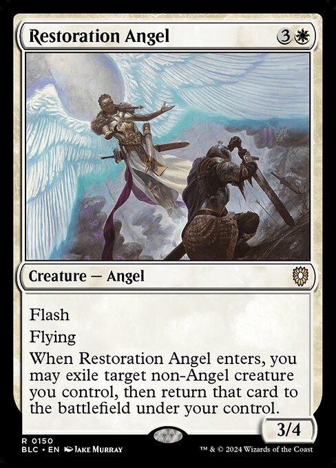 Restoration Angel - Commander: Bloomburrow