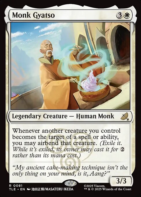 Monk Gyatso - Avatar: The Last Airbender: Eternal-Legal