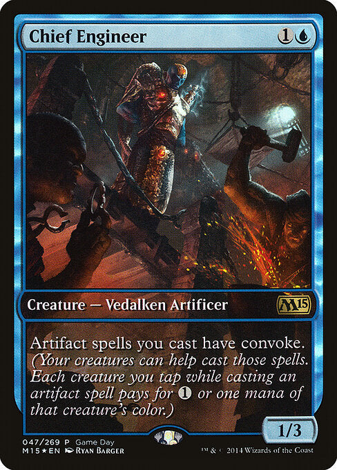 Chief Engineer (Foil) - Game Day & Store Championship Promos
