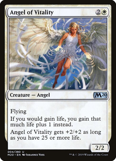 Angel of Vitality (Foil) - Core Set 2020