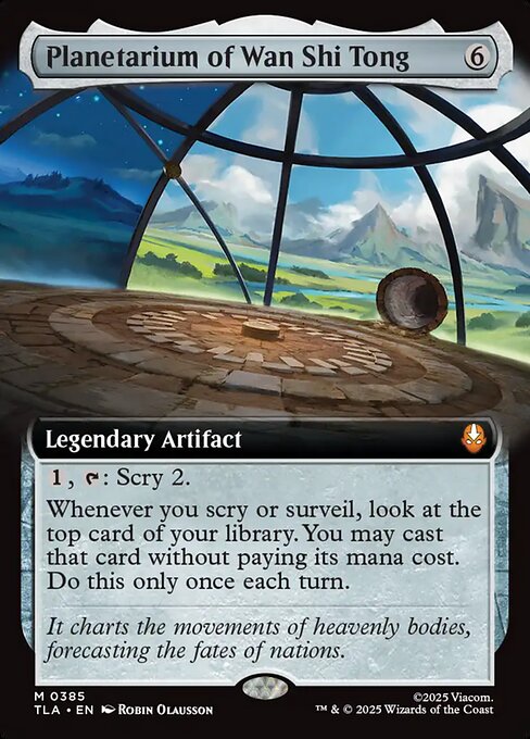 Planetarium of Wan Shi Tong (Extended Art) - Avatar: The Last Airbender