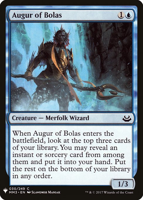 Augur of Bolas - The List Reprints