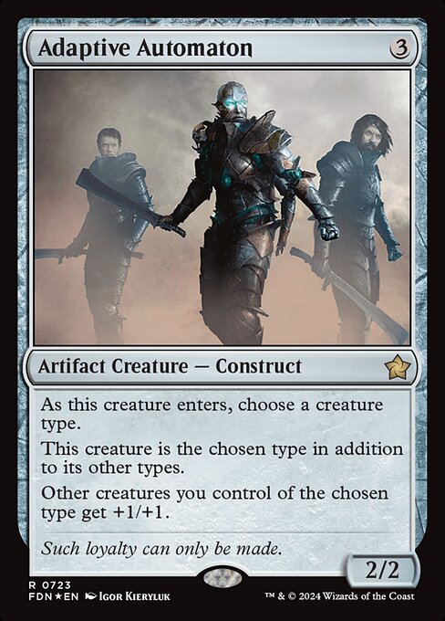 Adaptive Automaton (Foil) - Foundations