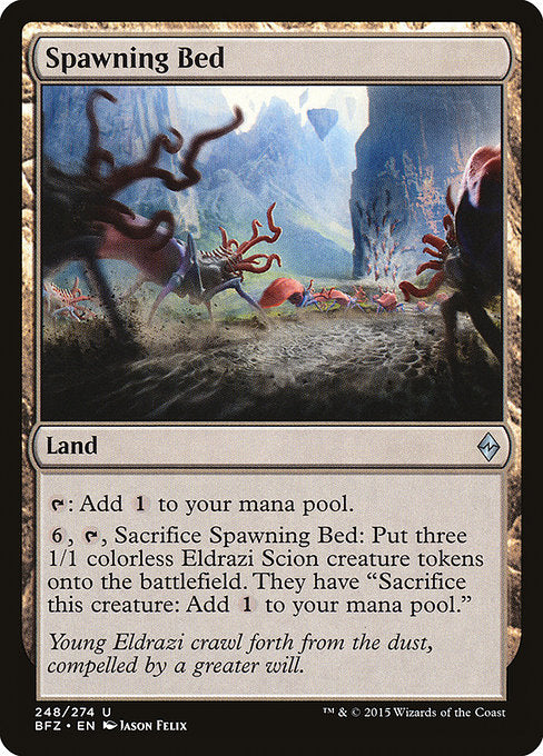 Spawning Bed (Foil) - Battle for Zendikar