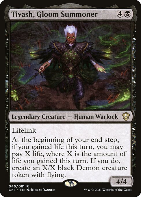 Tivash, Gloom Summoner - Commander 2021