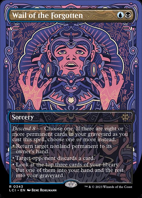 Wail of the Forgotten (Borderless) - The Lost Caverns of Ixalan