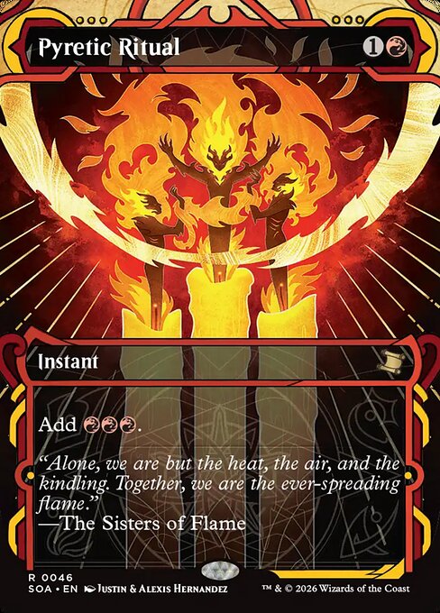Pyretic Ritual (Foil) - Secrets of Strixhaven: Mystical Archive