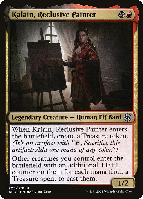 Kalain, Reclusive Painter - Adventures in the Forgotten Realms