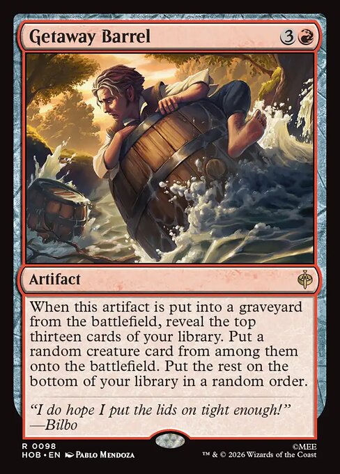 Getaway Barrel (Foil) - The Hobbit