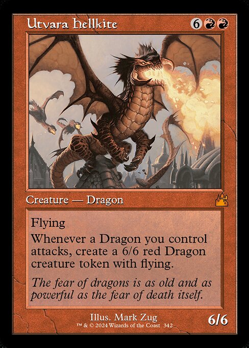 Utvara Hellkite (Retro Frame) - Ravnica Remastered