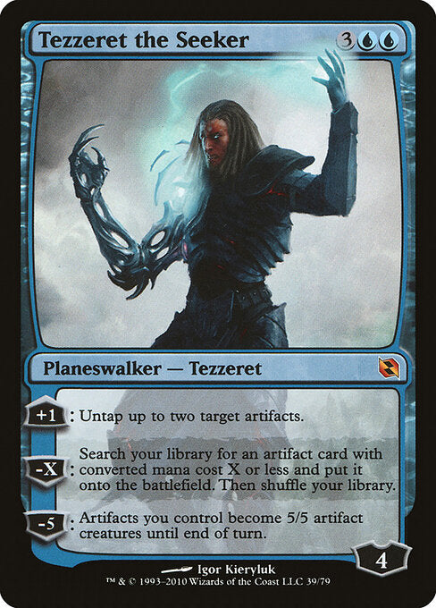 Tezzeret the Seeker (Foil) - Duel Decks: Elspeth vs. Tezzeret