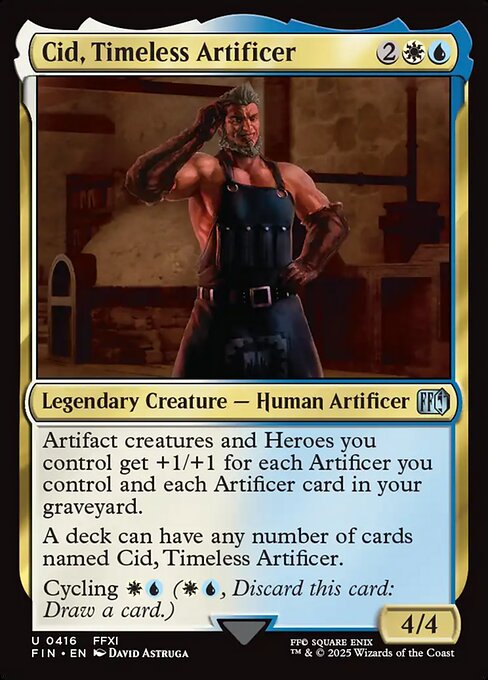Cid, Timeless Artificer (0416) - FINAL FANTASY