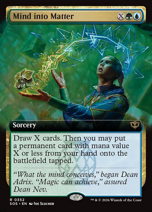 Mind into Matter (Extended Art) - Secrets of Strixhaven