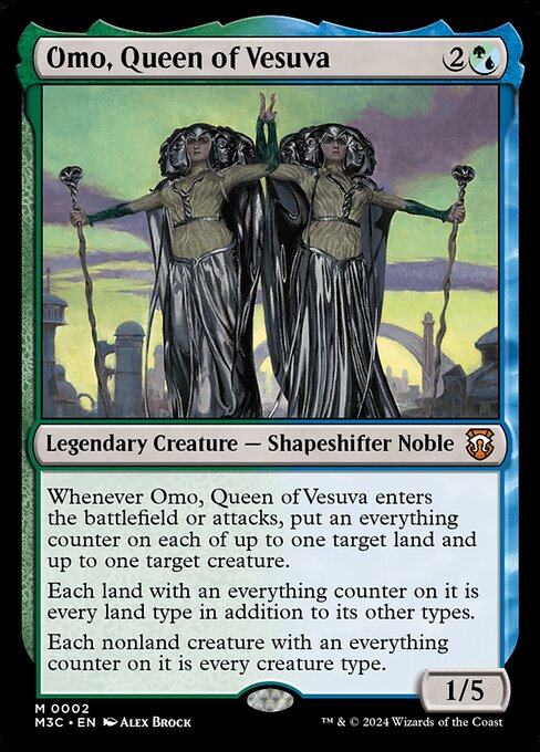 Omo, Queen of Vesuva - Commander: Modern Horizons 3