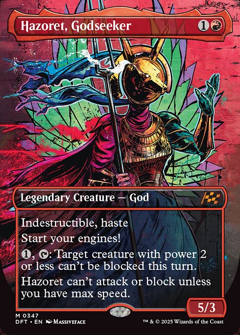 Hazoret, Godseeker (Borderless) - Aetherdrift
