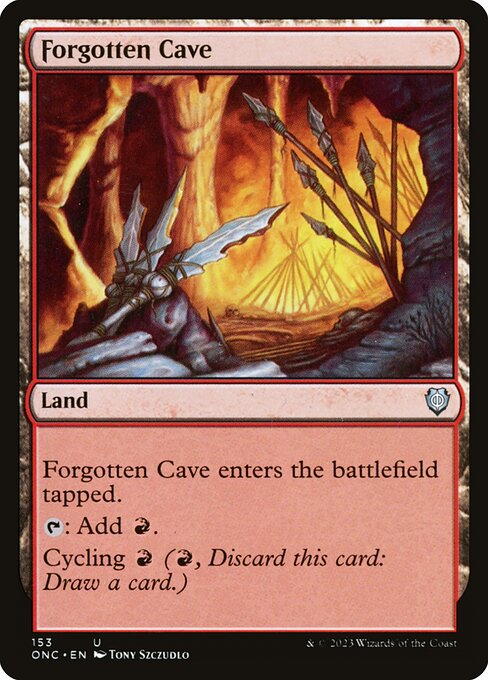 Forgotten Cave - Commander: Phyrexia: All Will Be One
