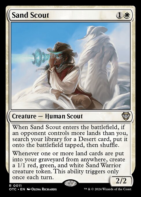 Sand Scout - Commander: Outlaws of Thunder Junction