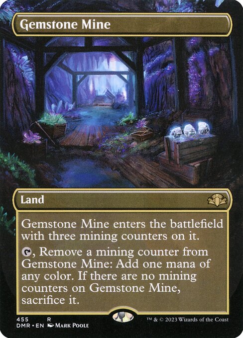 Gemstone Mine (Borderless) - Dominaria Remastered