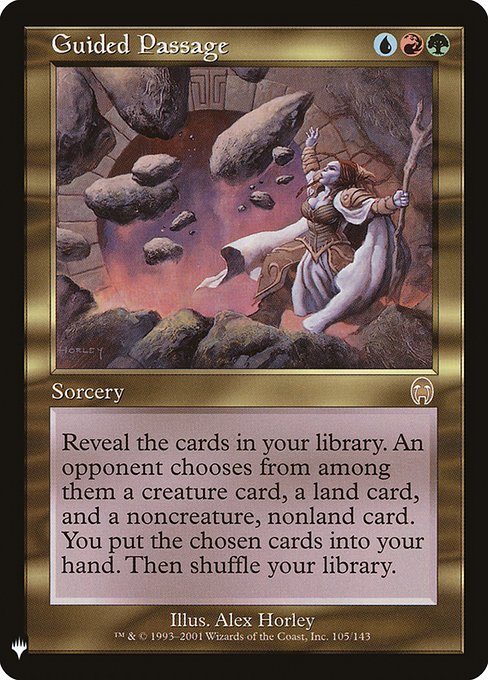 Guided Passage - The List Reprints