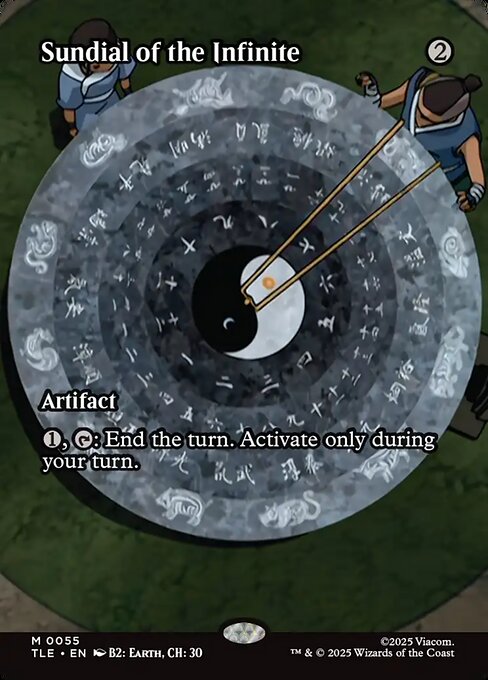 Sundial of the Infinite (Borderless) - Avatar: The Last Airbender: Eternal-Legal