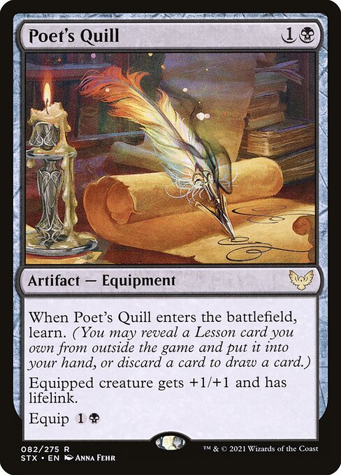Poet's Quill - Strixhaven: School of Mages