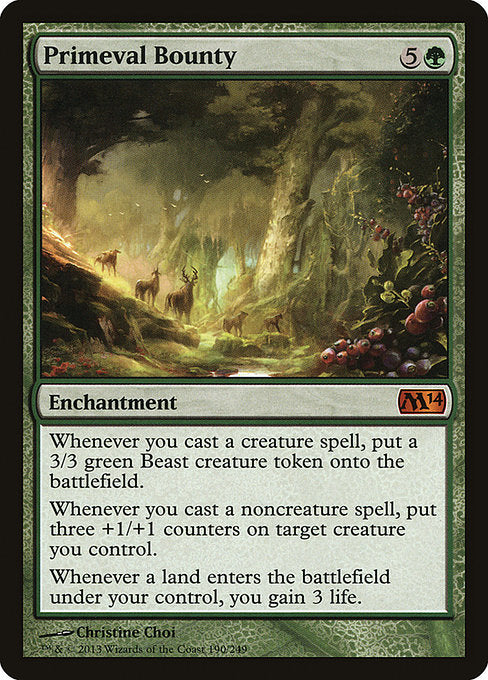 Primeval Bounty - Magic 2014 (M14)