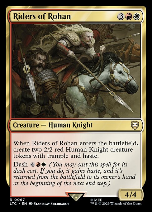 Riders of Rohan - Commander: The Lord of the Rings: Tales of Middle-earth