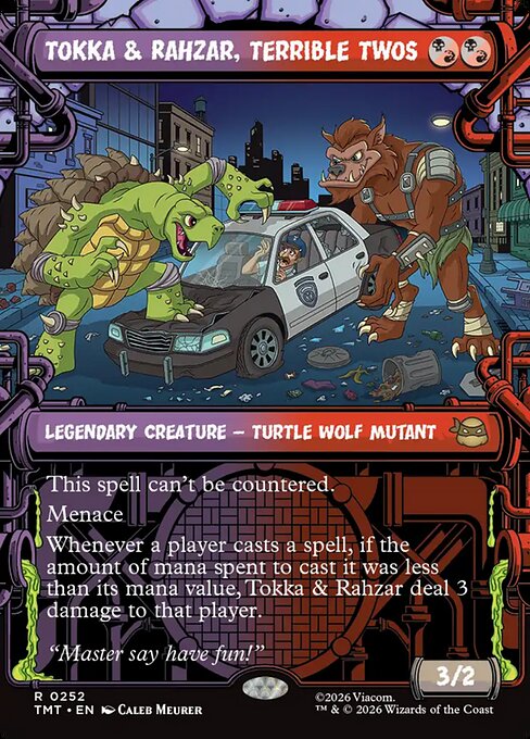 Tokka & Rahzar, Terrible Twos (Showcase) - Teenage Mutant Ninja Turtles