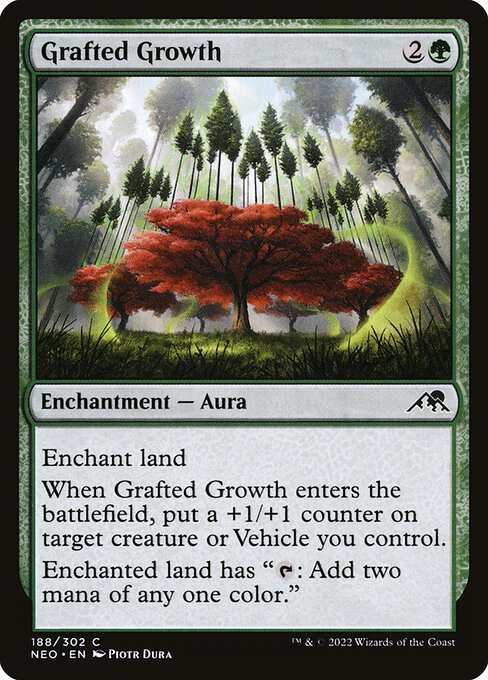 Grafted Growth (Foil) - Kamigawa: Neon Dynasty