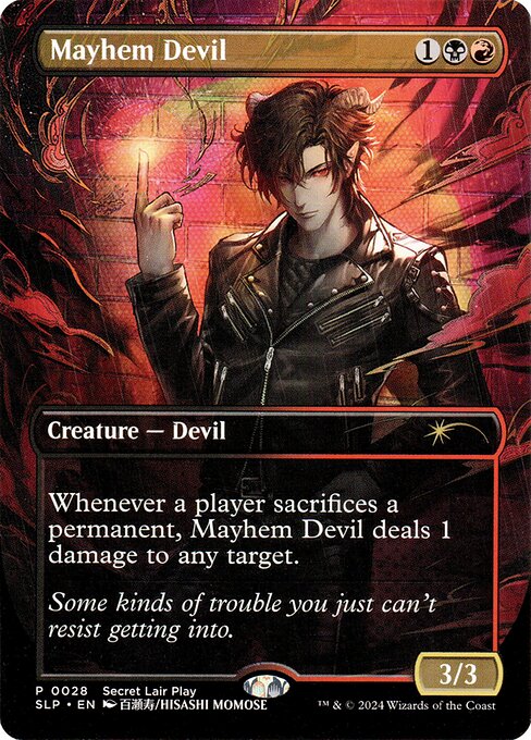 Mayhem Devil - Secret Lair Showdown