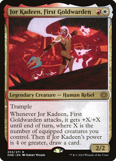 Jor Kadeen, First Goldwarden (Foil) - Phyrexia: All Will Be One
