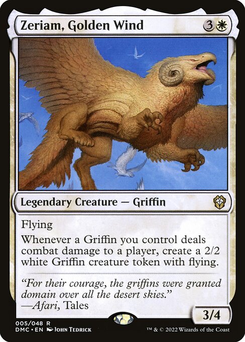 Zeriam, Golden Wind - Commander: Dominaria United