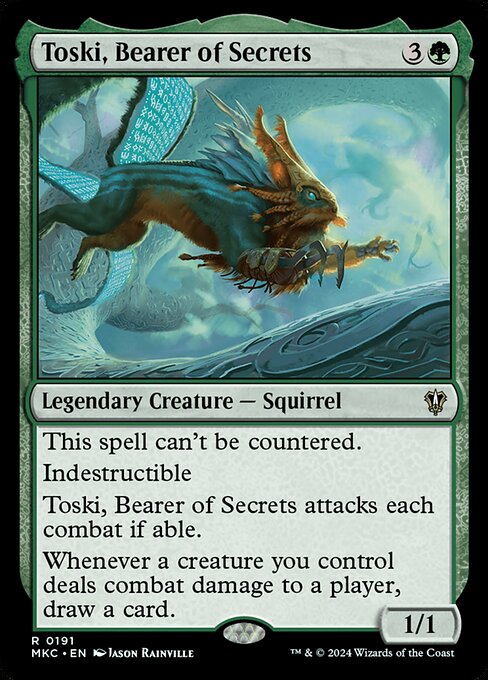 Toski, Bearer of Secrets - Commander: Murders at Karlov Manor