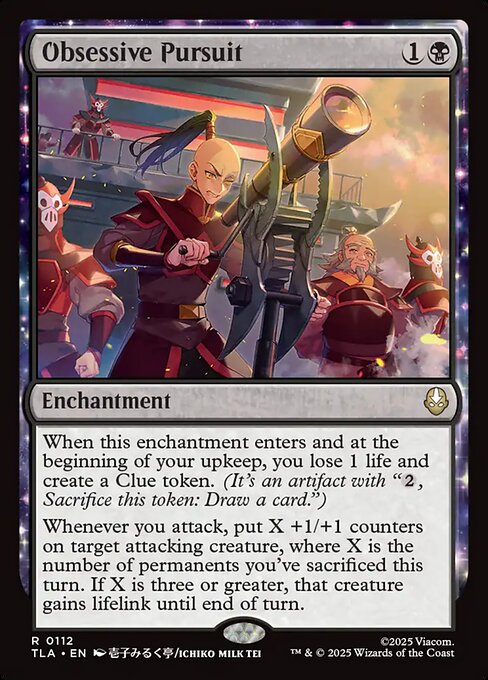 Obsessive Pursuit (Foil) - Avatar: The Last Airbender