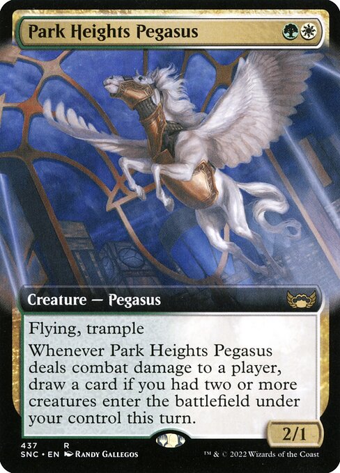Park Heights Pegasus (Extended Art) - Streets of New Capenna