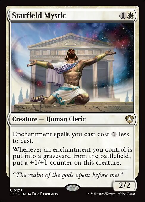 Starfield Mystic - Commander: Secrets of Strixhaven