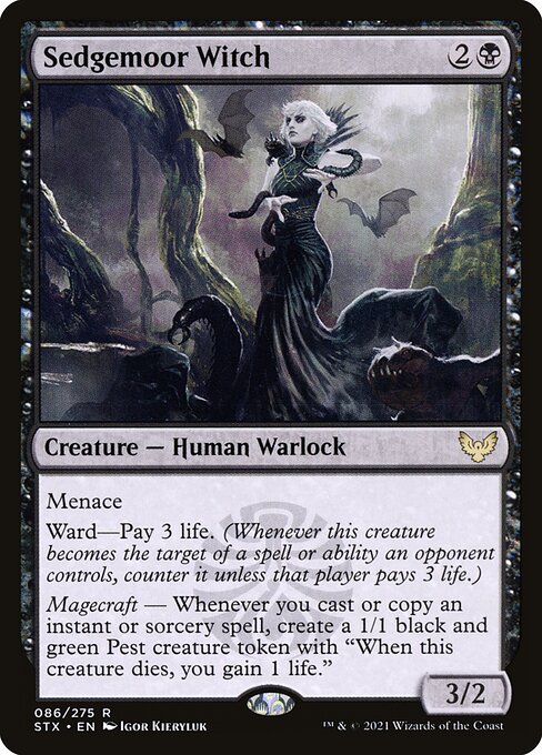 Sedgemoor Witch (Foil) - Strixhaven: School of Mages