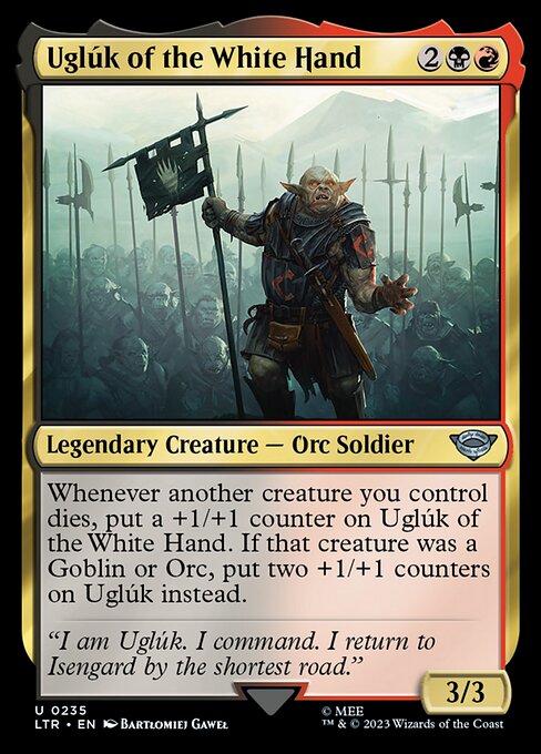 Ugluk of the White Hand - Universes Beyond: The Lord of the Rings: Tales of Middle-earth
