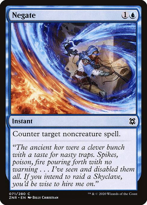 Negate (Foil) - Zendikar Rising