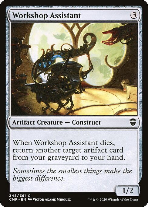 Workshop Assistant (Foil) - Commander Legends