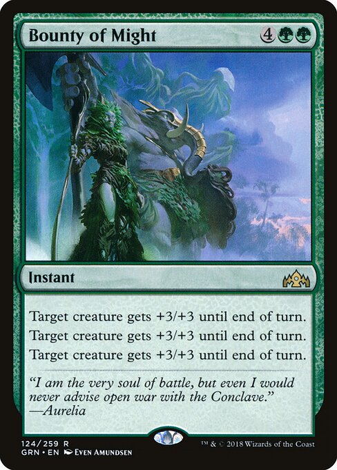Bounty of Might - Guilds of Ravnica